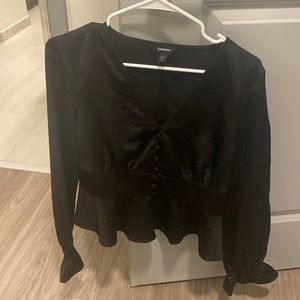 Black express top